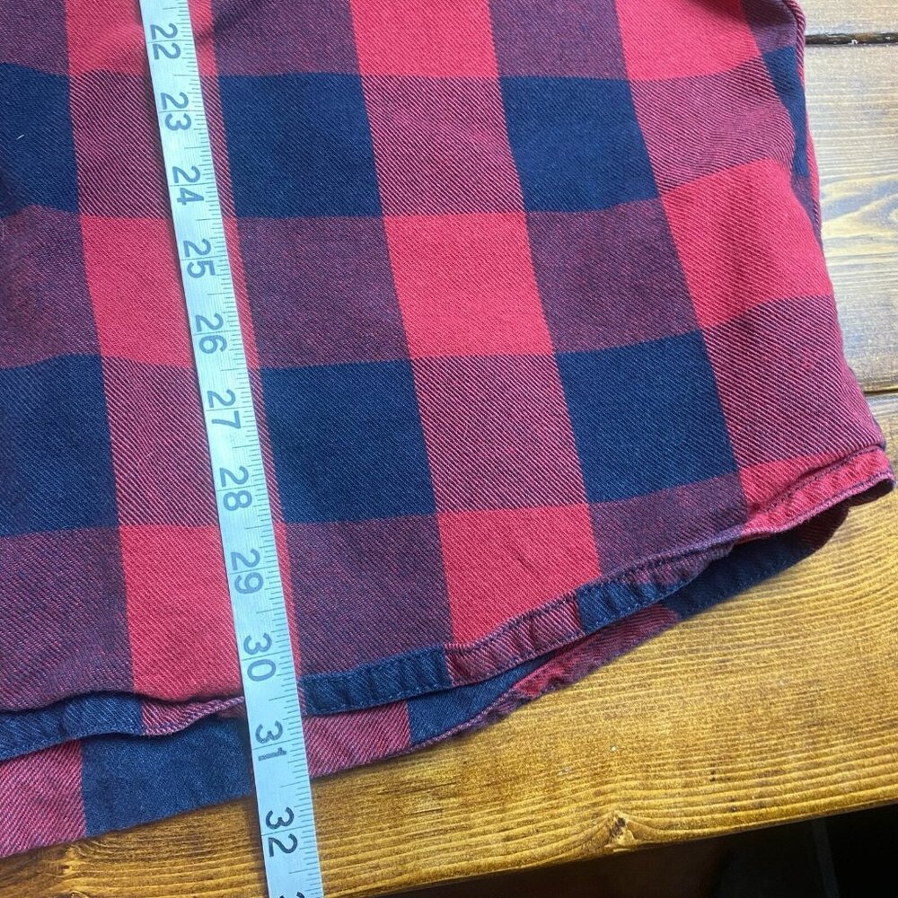 Zara Man shacket overshirt plaid long sleeve button down shirt size XL 44 - Picture 5 of 6
